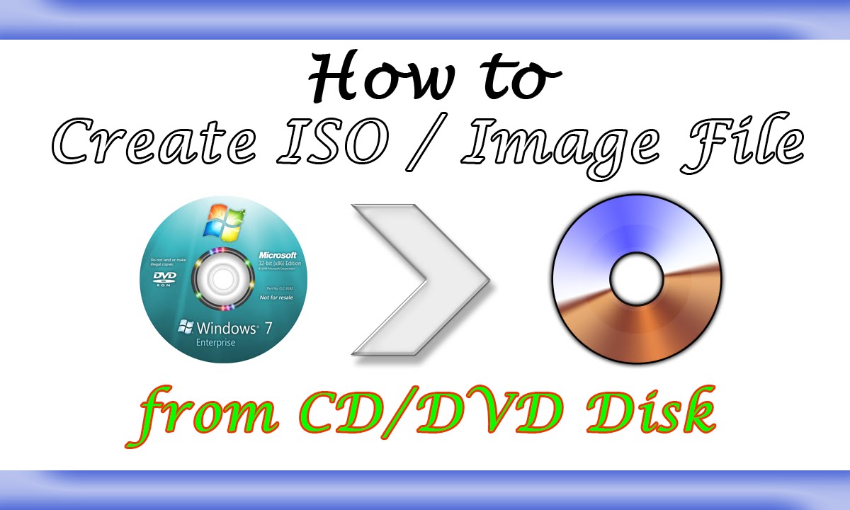 create iso from disc free
